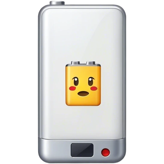 low battery emoji