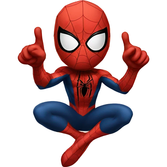 pointing spiderman meme emoji