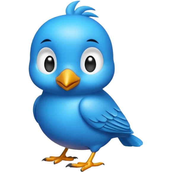 
3D emoji of a small bird, in Apple Memoji style. Soft studio lighting, glossy finish, black background, minimalistic and centered composition.
 emoji