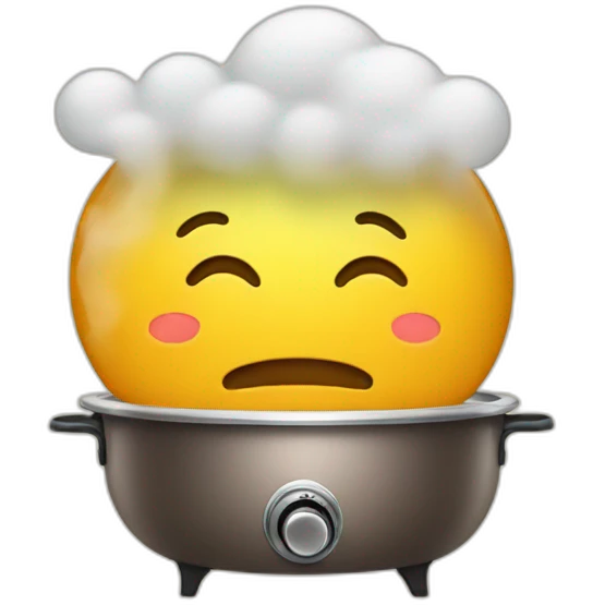 aroma steaming emoji