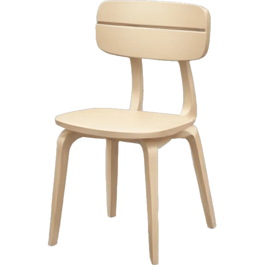 monoblock chair  emoji
