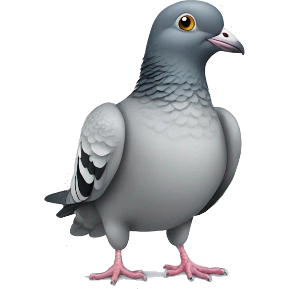 pigeon with pants emoji