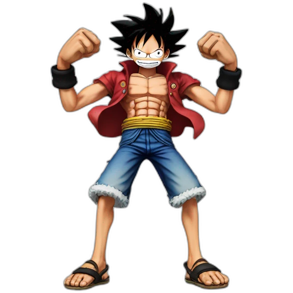 Monkey d luffy gear 5 emoji