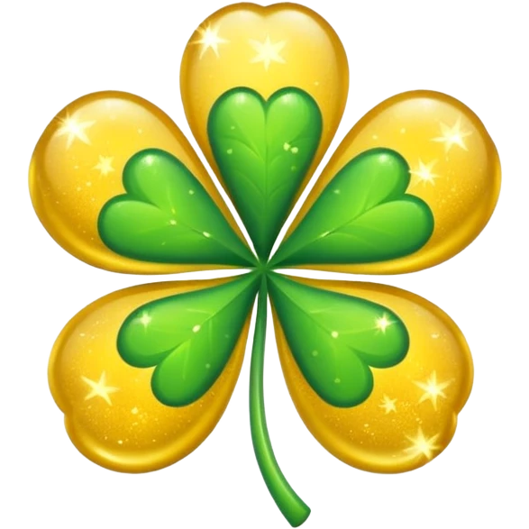 use star emoji, and add clover to make it "lucky" emoji