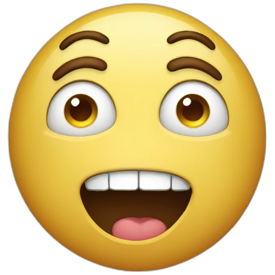 Emoji trying not to laugh emoji