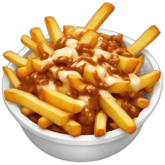 Poutine emoji