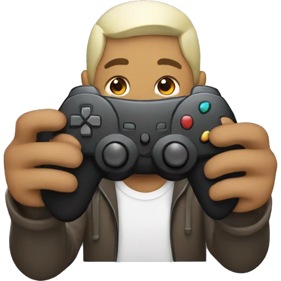 playing video games emoji