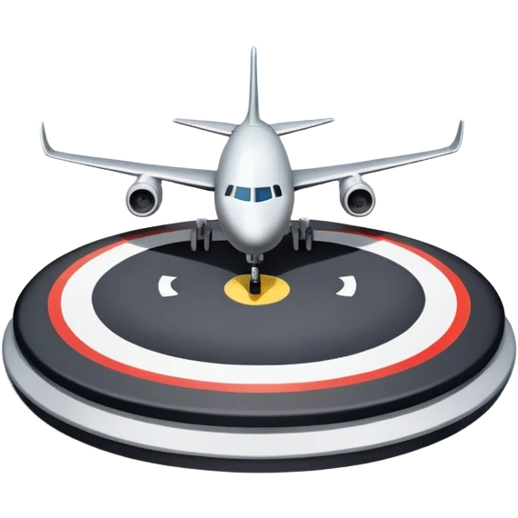 plane landing pad emoji