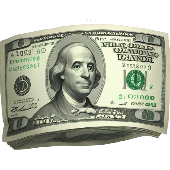 dollar with diamo emoji