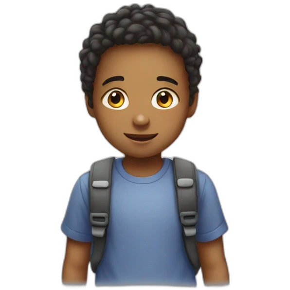 Children on schoolyard emoji