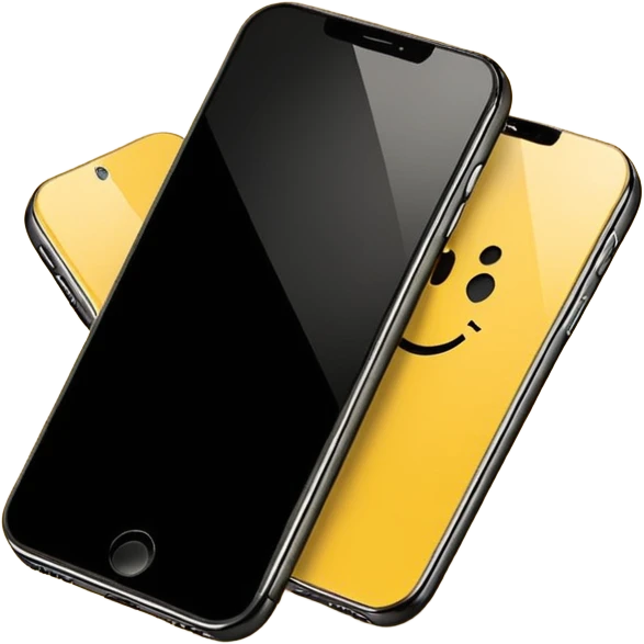 yellow business card iphone emoji