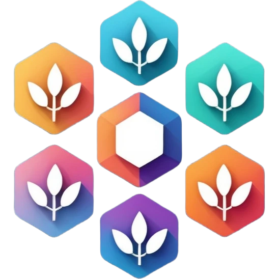 Staff team logo with name no faces emoji