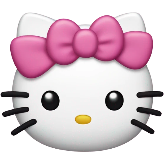 Hello kitty emoji