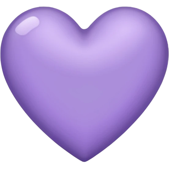 Lavender Heart emoji
