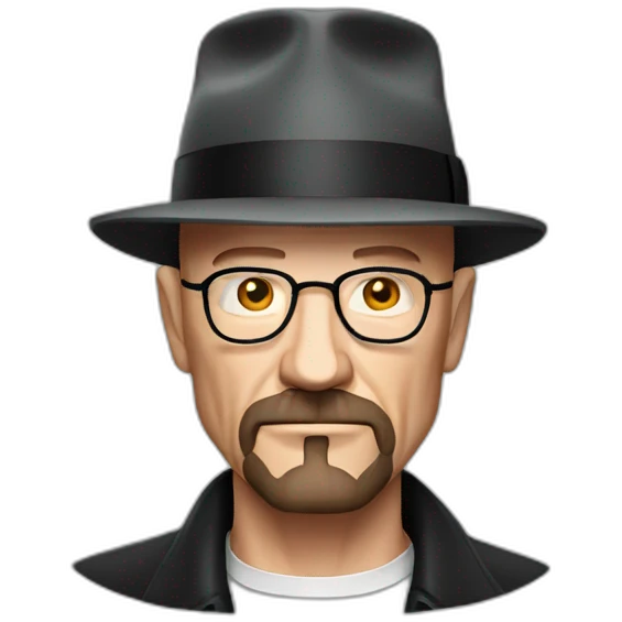 Heisenberg face emoji