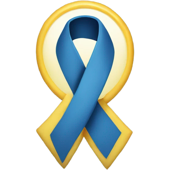 IIH awareness ribbon emoji