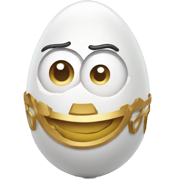 Fabergé egg cartoon character emoji