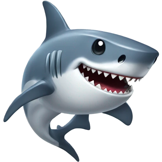 dancing shark emoji