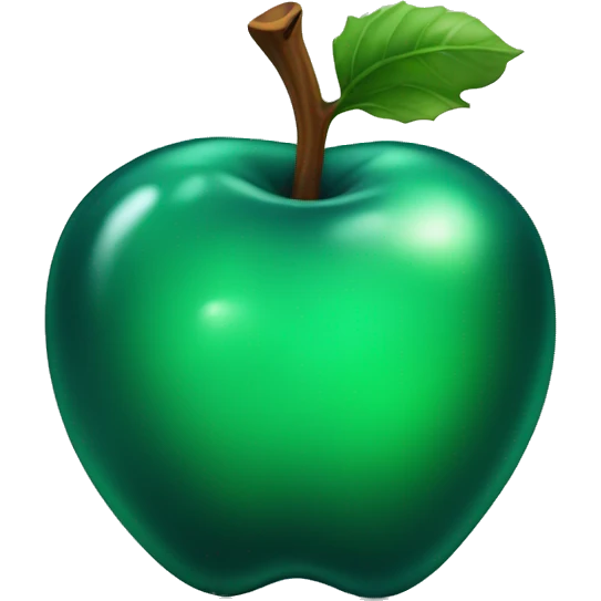 emerald Apple  emoji