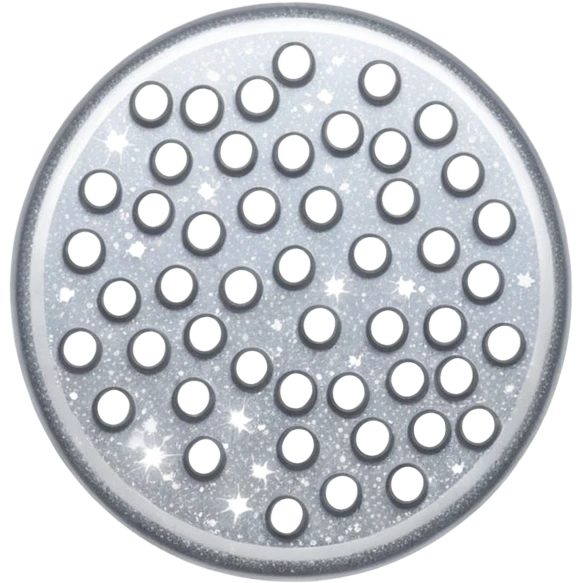 white glory glitter emoji