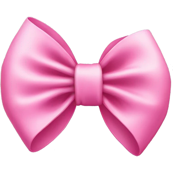 Pink bow emoji