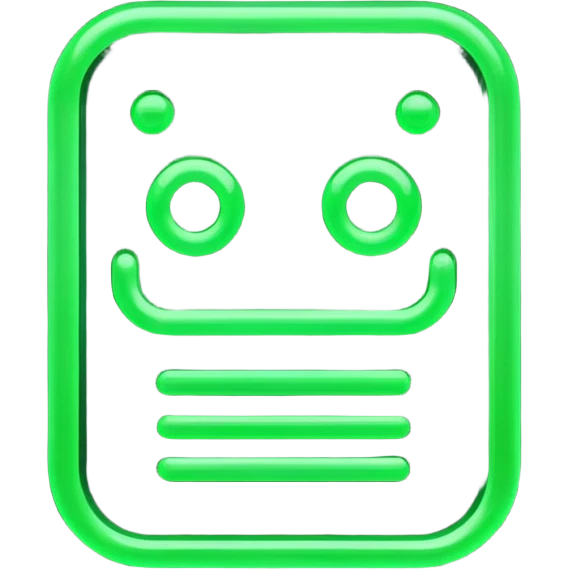 neon computer code script emoji