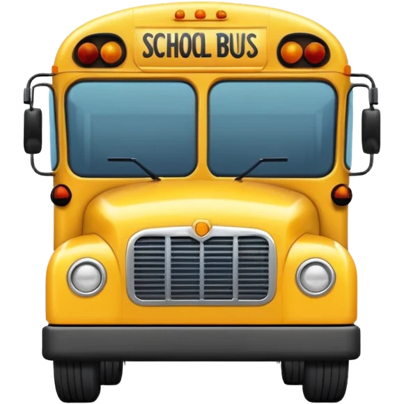 bus escolar emoji