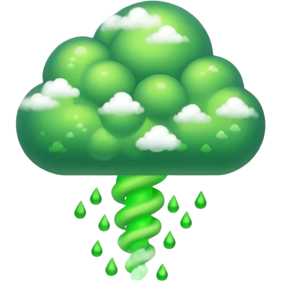 poisonous gas, isometric emoji