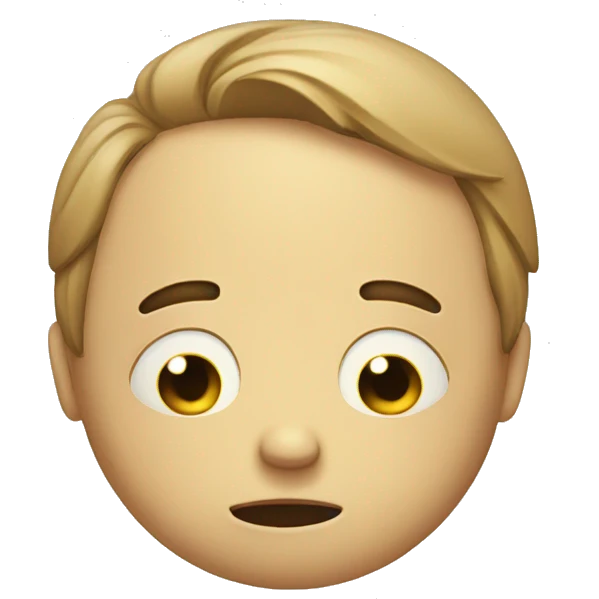 Sad face  emoji