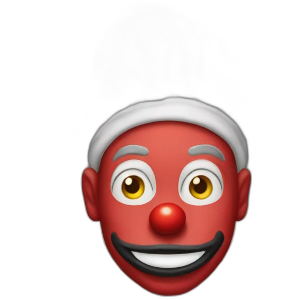 Baggy thé clown emoji