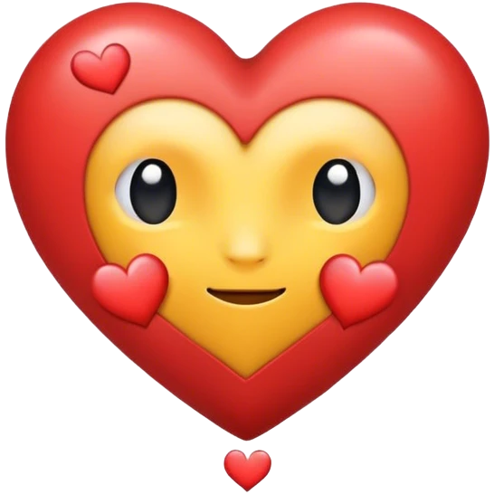 Feog with a heart emoji