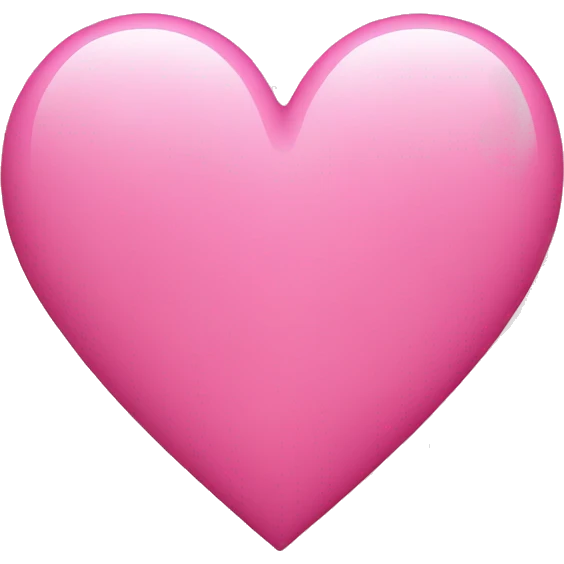Pink heart  emoji