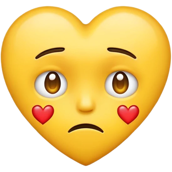A sad in love emoji  emoji