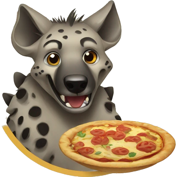 Hungry Hyena emoji
