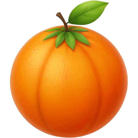 orange fruit emoji