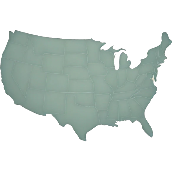 Map of the usa emoji