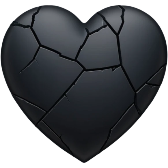 bad black heart emoji