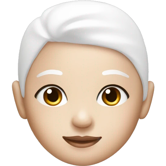 Skin care face cream emoji