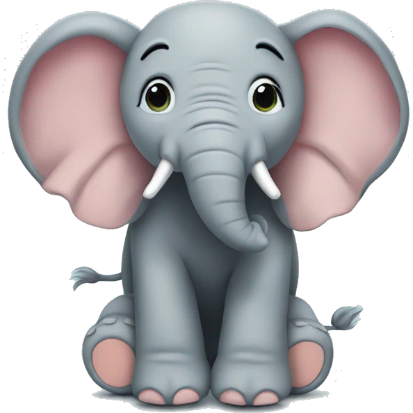 elephant stuffed animal emoji