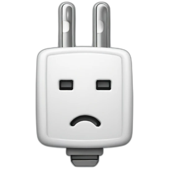 3 pin electrical plug emoji