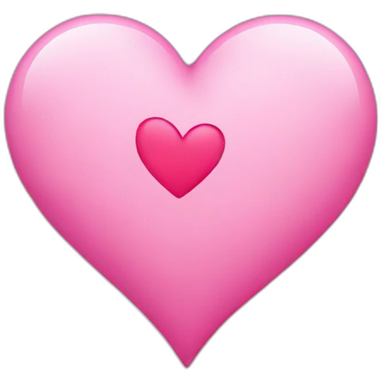 pink heart emoji