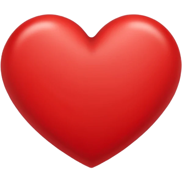 hand drawn outlined heart icon emoji