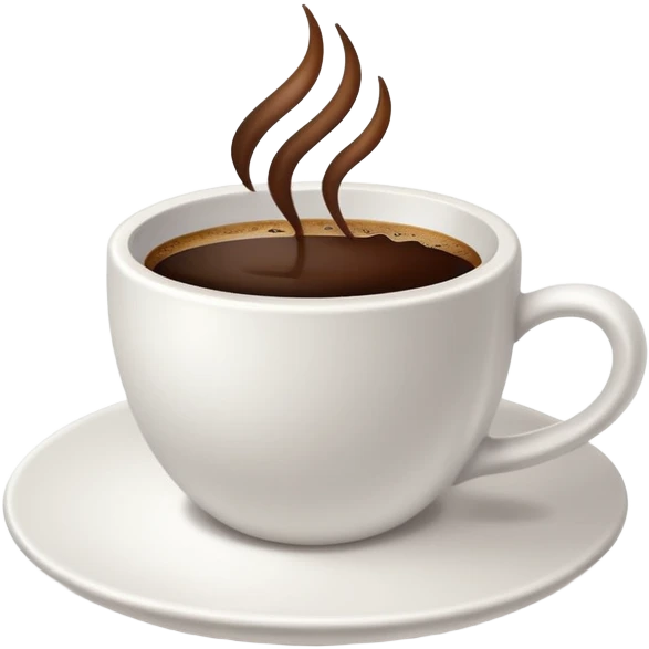 coffe and paper emoji