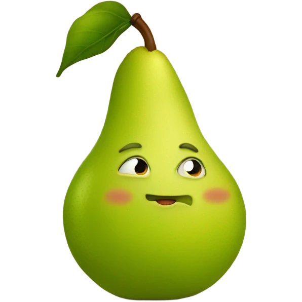 Pear emoji