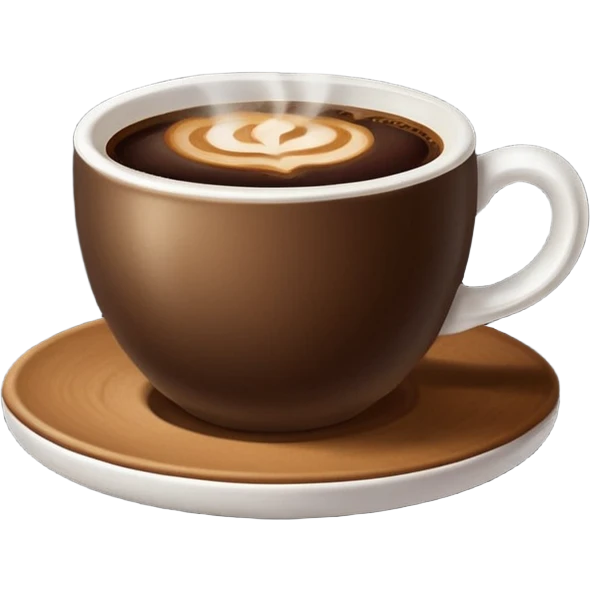 Hot coffee emoji
