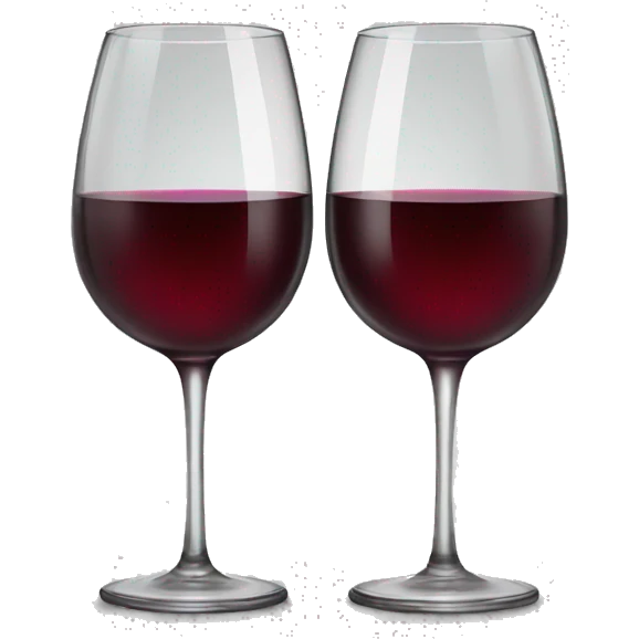 2 wine glasses  emoji