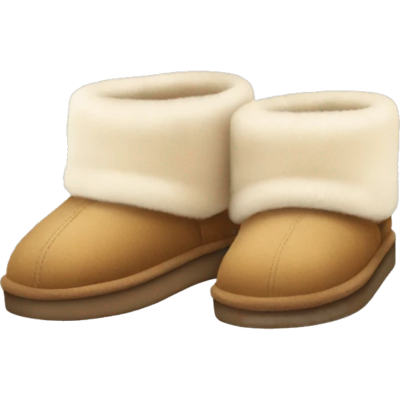 ugg slippers emoji