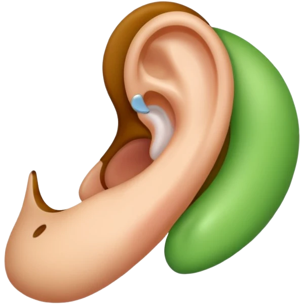  Ear green emoji
