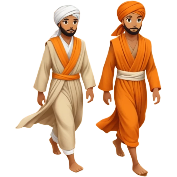 Desert Nomad Travelers emoji