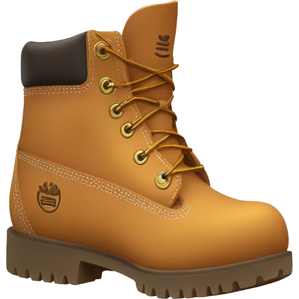 Timberland boots emoji